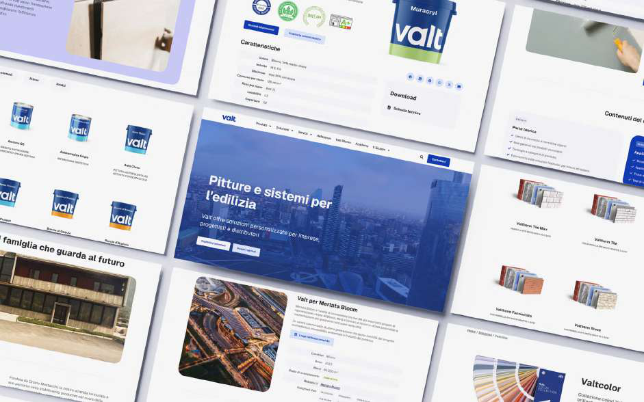 The new Valt website, built on WordPress and WooCommerce