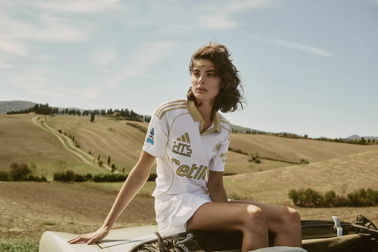 The third kit in white and gold