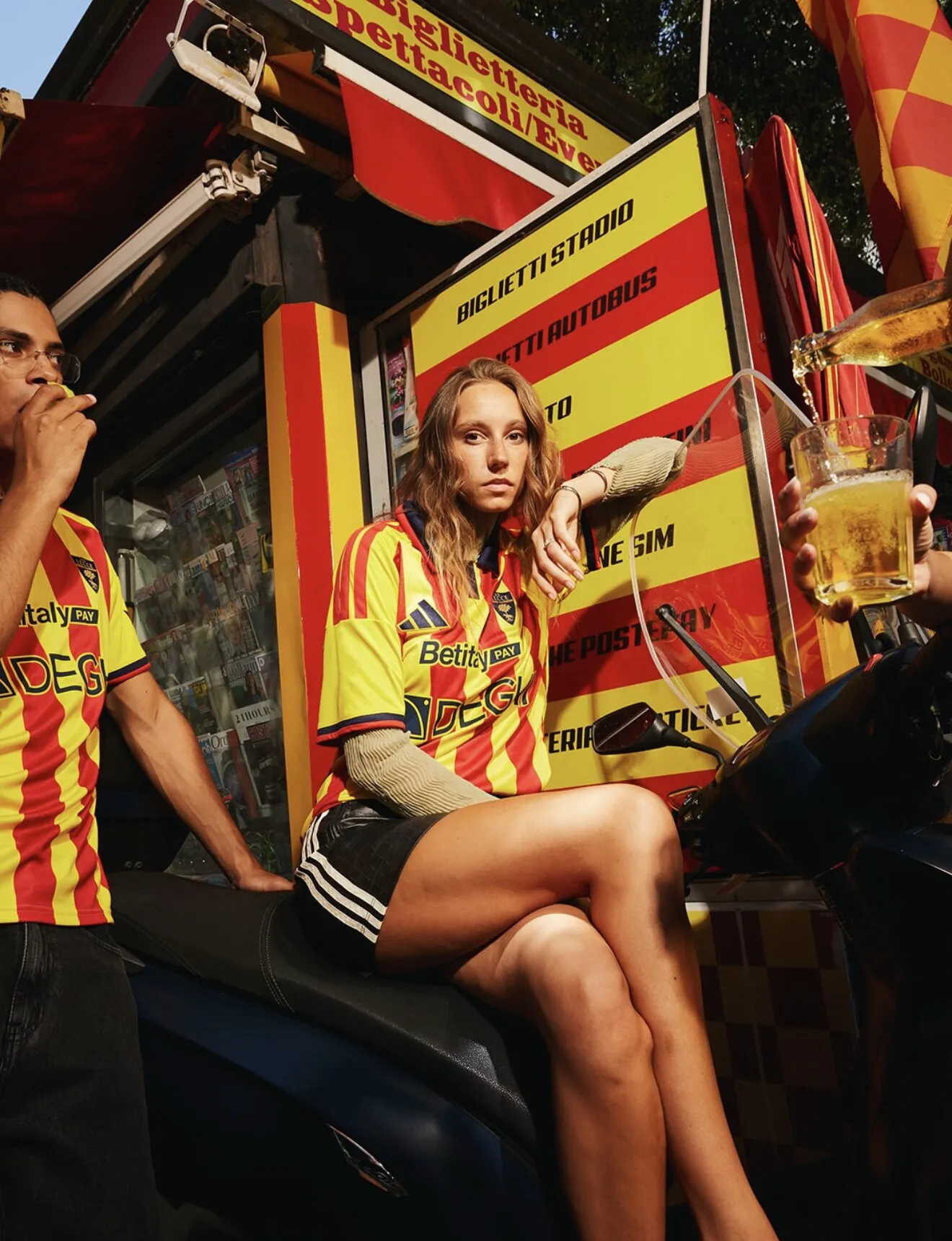 The making of an identity kit, US Lecce returns to adidas